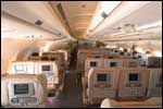 Poza avion Airbus A340 200, poza interior avion, poze cu avioane