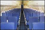 Poza avion Boeing 737 100, poza interior avion, poze cu avioane