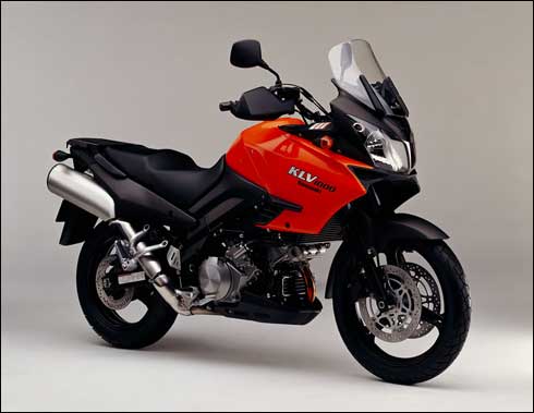 Poza motocicleta Kawasaki KLV 1000, poze cu motociclete